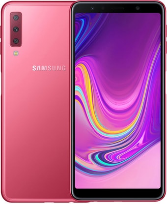 Galaxy A7 (2018) розовый