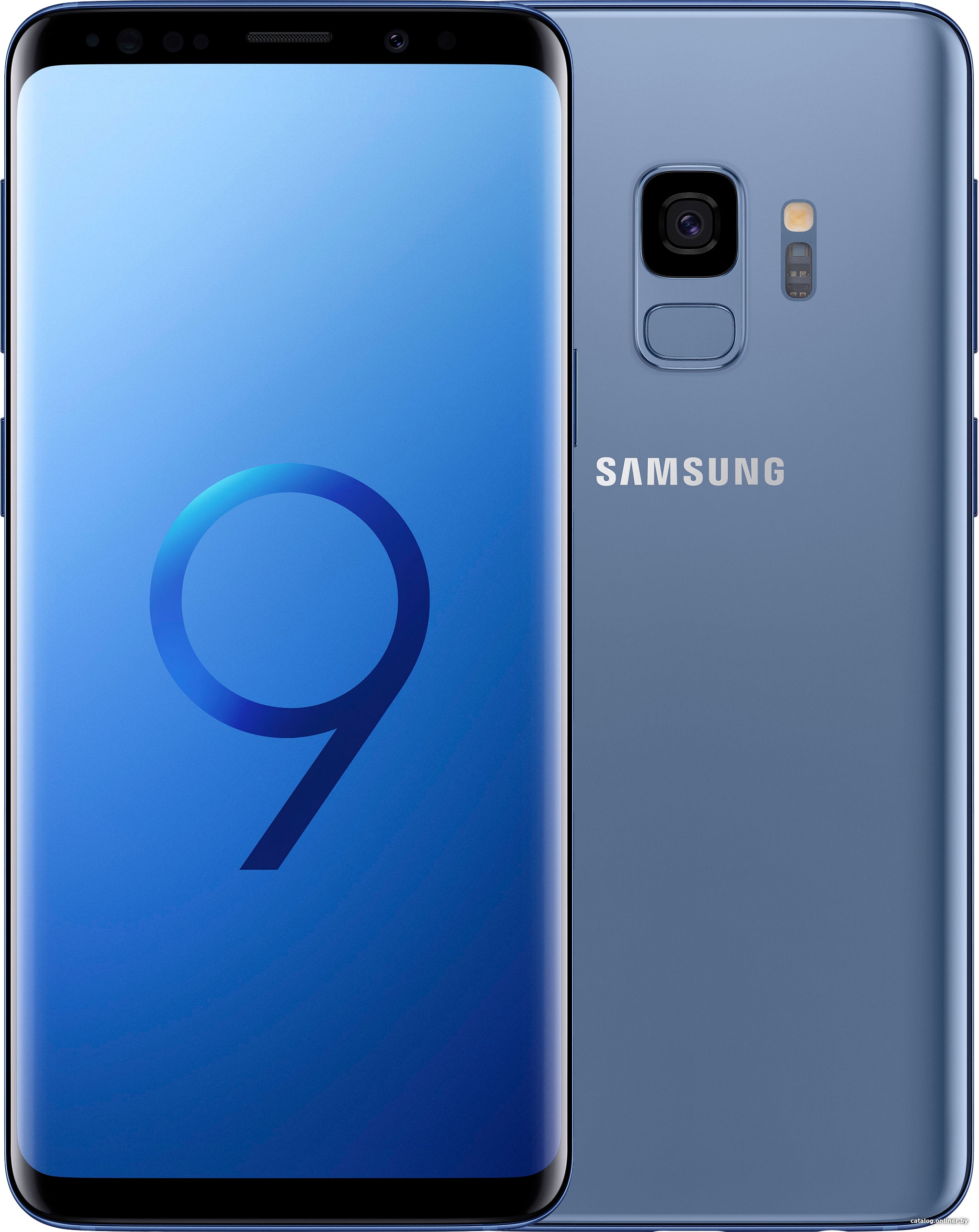 Galaxy S9 голубой
