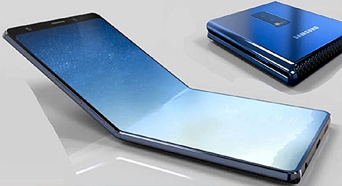 Samsung рассказали о дате выхода Смартфона-Расскладушки