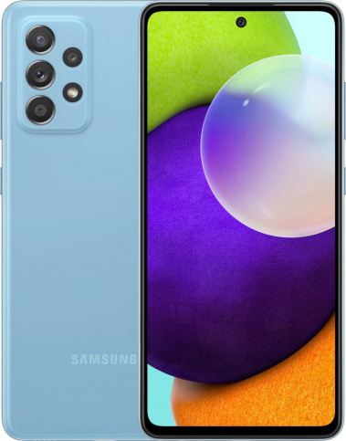 Galaxy A52 синий