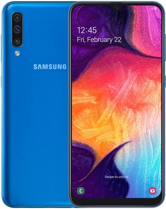 Galaxy A50 синий